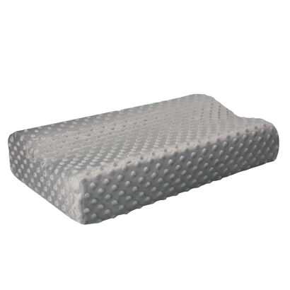 Poduszka ortopedyczna, ergonomiczna, profilowana z pianki memo zdrowotna do spania 30x50 cm - Deco Szara