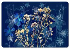 Podkładka prostokątna na stół 29×42 cm, wzór Midnight – ekologiczny filc, pranie 40 °C, Bertoni