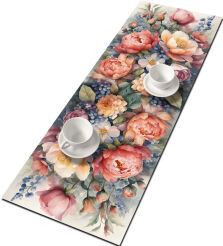 Bieżnik na stół Felicia 95×33 cm – ekologiczny filc, ochrona stołu, dekoracyjny wzór, Bertoni