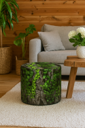 Pufa Codura Wodoodporna do Domu i Ogrodu – wzór Creeper, Elegancka, Wygodna, Stabilna, Zamek Błyskawiczny, 40 cm, Bertoni - 3