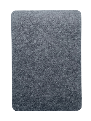 Podkładka filcowa na stół Prostokąt 42x29 cm – szara, dekoracyjna, odporna na ciepło, Bertoni
