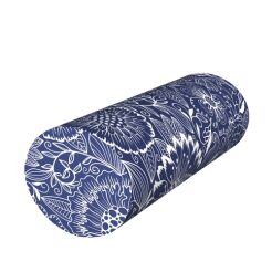 Poduszka rehabilitacyjna wałek Granada Ø15x40 cm – welur, pianka memory foam, do podparcia karku i pleców, Bertoni