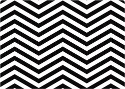 Podkładka prostokątna na stół 29×42 cm, wzór ZigZag – ekologiczny filc, pranie 40 °C, Bertoni