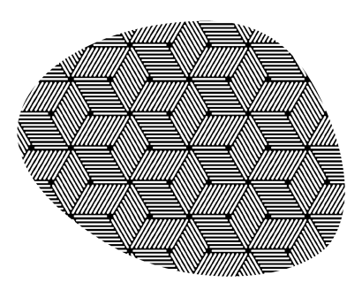 Podkładka na stół OVAL Cube