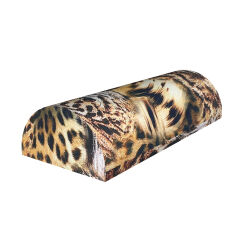 Poduszka półwałek Safari 10x40 cm – ergonomiczna, z pianką memory, pod plecy, kark i szyję, dekoracyjna – Bertoni