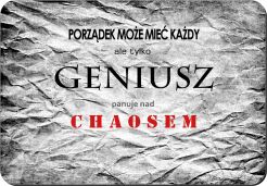 TABLICZKA GENIUSZ 20X28 cm 