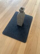 Podkładka filcowa na stół Prostokąt 42x29 cm – antracytowa, dekoracyjna, odporna na ciepło, Bertoni - 3