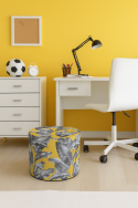 Pufa Codura Wodoodporna do Domu i Ogrodu – wzór Bananeria, Elegancka, Wygodna, Stabilna, Zamek Błyskawiczny, 40 cm, Bertoni - 13
