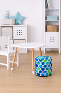 Pufa Codura Wodoodporna do Domu i Ogrodu – wzór Tile, Elegancka, Wygodna, Stabilna, Zamek Błyskawiczny, 40 cm, Bertoni - 6