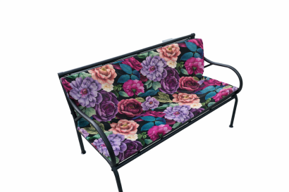 Poduszka ogrodowa wodoodporna na ławkę huśtawkę BERTONI Enigma 120x40+40, zdejmowany pokrowiec