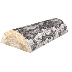 Poduszka półwałek Breza 10x40 cm – ergonomiczna, z pianką memory, pod plecy, kark i szyję, dekoracyjna – Bertoni