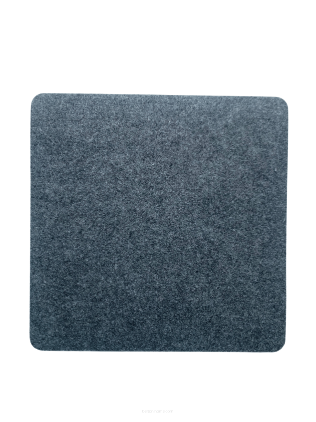 Podkładka filcowa na stół Kwadrat 33x33 cm – szara, dekoracyjna, odporna na ciepło, Bertoni