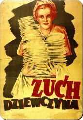 TABLICZKA ZUCH DZIEWCZYNA 20x28 cm