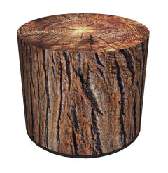 Pufa Codura Wodoodporna do Domu i Ogrodu – wzór Akacja, Elegancka, Wygodna, Stabilna, Zamek Błyskawiczny, 40 cm, Bertoni