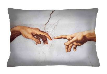 Poduszka - Elegance Print Stworzenie Adama (Michelangelo) 40 x 60 cm