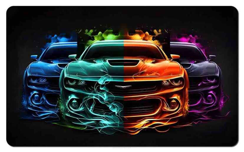 Duża podkładka na biurko Dream Cars 55x90 cm