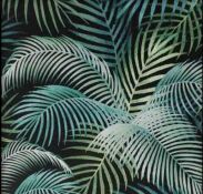 Poduszka ogrodowa wodoodporna na ławkę huśtawkę BERTONI Mallorca 120x40+40, zdejmowany pokrowiec - 5